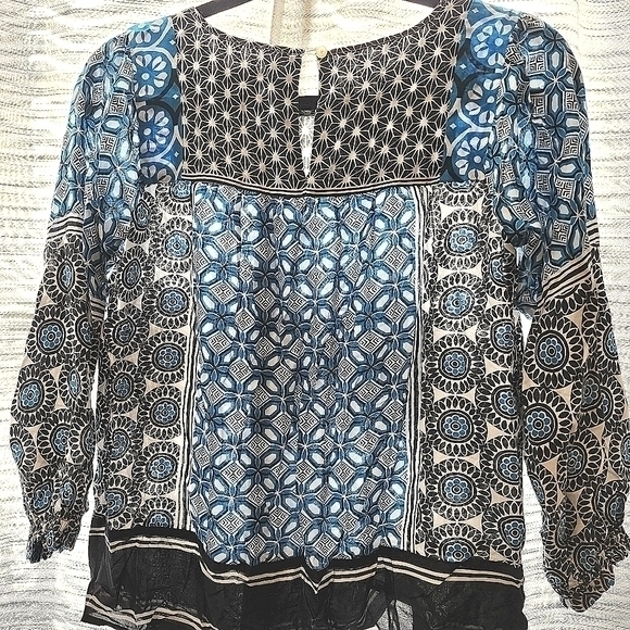 Ann Taylor Loft SP Long Sleeve Blouse - Picture 2 of 8